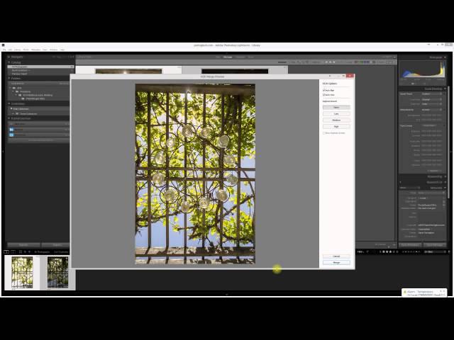 Adobe Lightroom CC / 6 - Photo Merge HDR