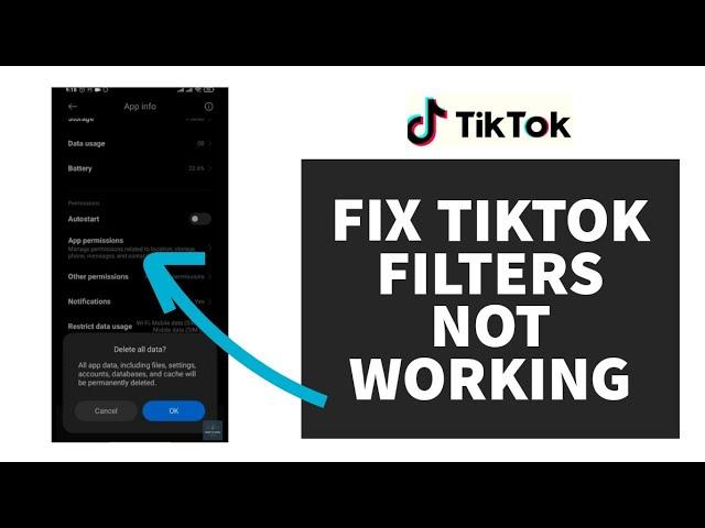 How To Fix TikTok Filters Not Working (2023) | TikTok Filters Not Showing Up (Solved)