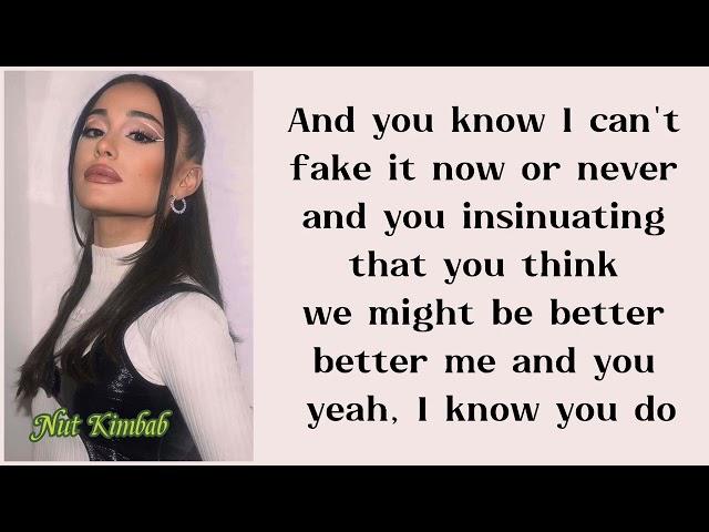 The Weekend ft Ariana grande -Die for you lyrics