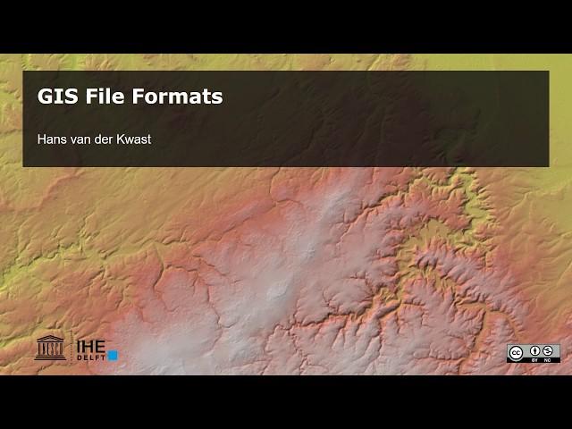 GIS File Formats and Good Practice