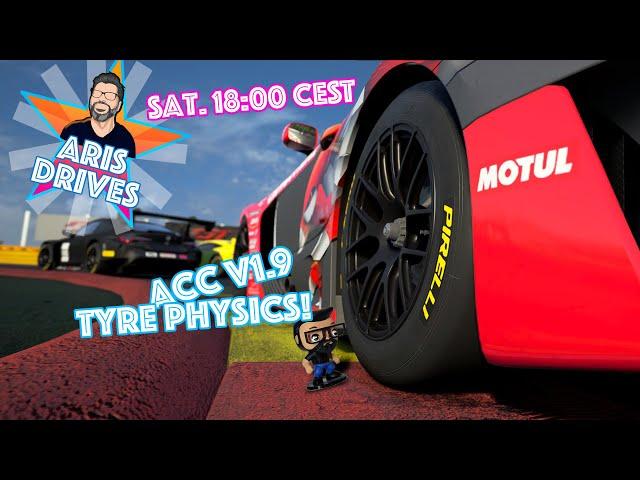 ACC version 1.9 - Tyre physics - Assetto Corsa Competizione