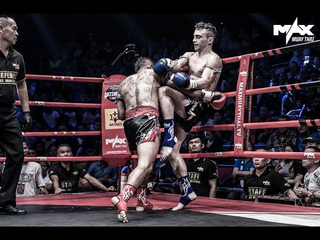 [ MEXICO VS THAILAND ] YODCAPTAIN SITJAYTAEW VS JUAN GONZALEZ l MAX MUAY THAI  คู่6