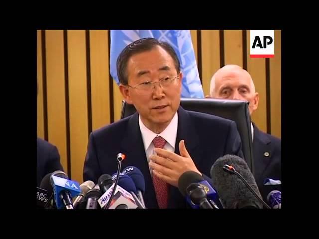 Ban Ki-Moon on Somalia and Darfur, EU envoy on aid to Somalia