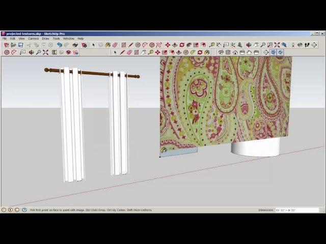 SketchUp: Texture and Add Text To Curved Surfaces