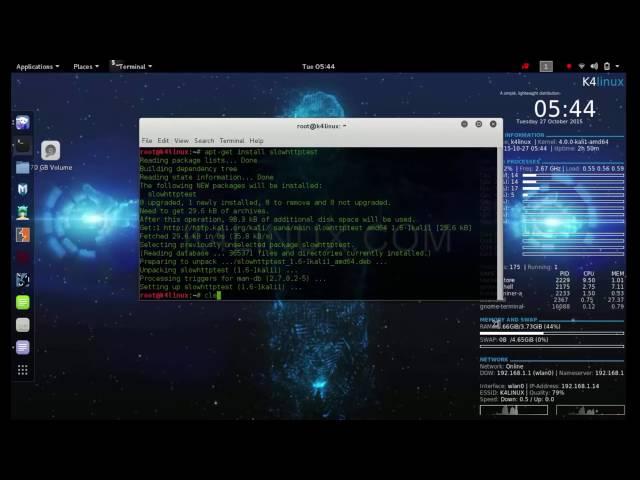 Kali Linux 2 0 Tutorials   Dos Attack Using Slowhttptest