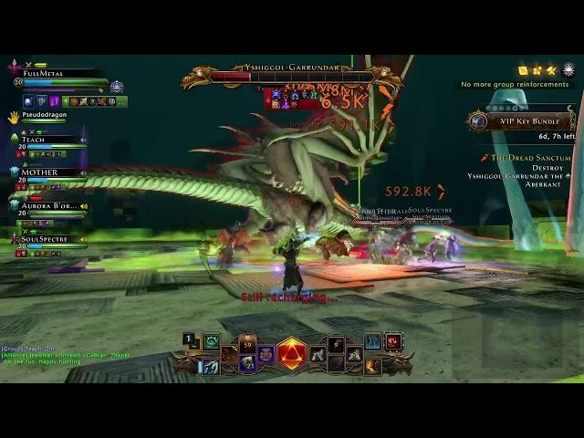 Neverwinter - Warlock dps MOD 30 - MDS Last Boss hero time