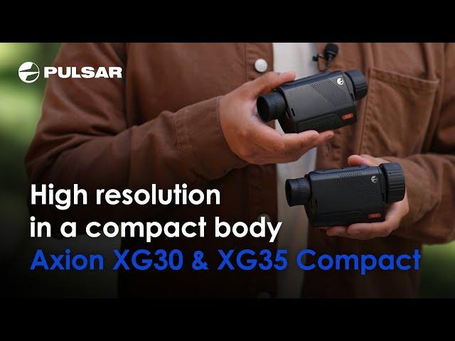 Axion XG30 & Axion XG35 Compact | Power in compact housing | Thermal imaging monoculars