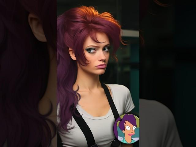 Futurama Characters in Real life made by AI