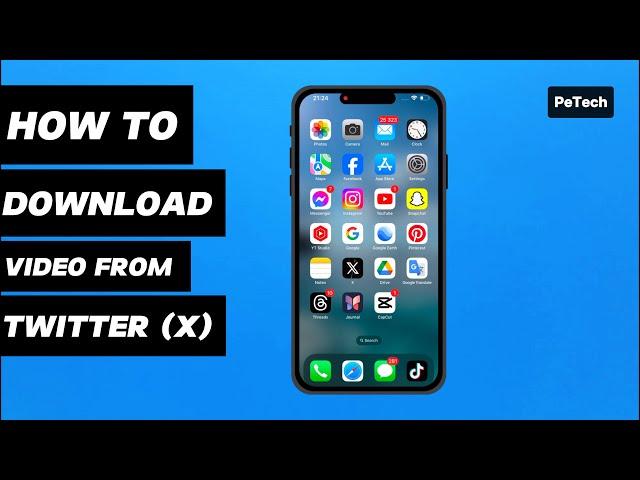 How To Download Videos From Twitter (X) on Iphone (2024)