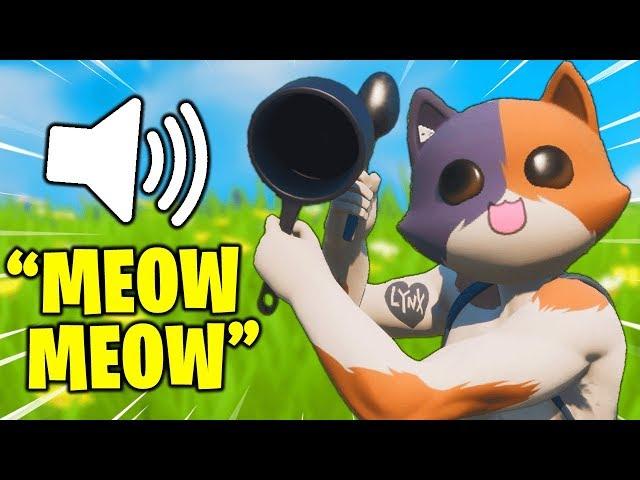 I Pretended to be MEOWSCLES in Fortnite