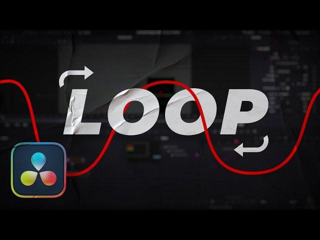 How to Loop/Repeat Animations in Davinci Resolve