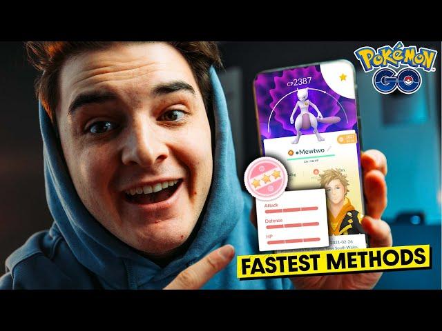 FASTEST WAY TO GET *100% IVS* in POKEMON GO!