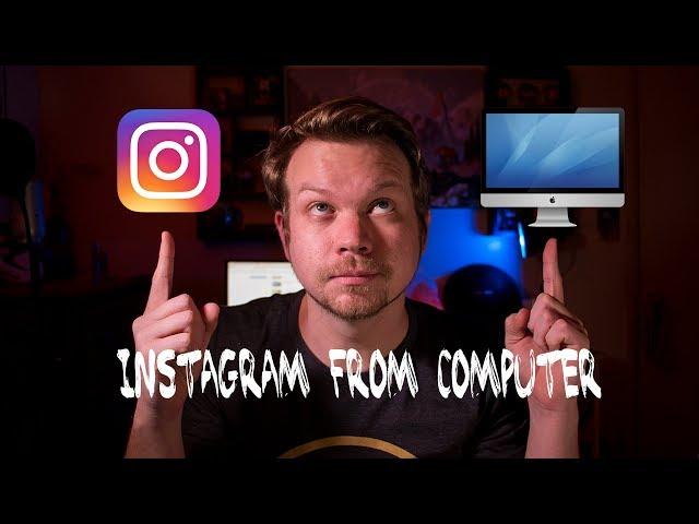 How to Post PHOTOS to Instagram from Your Computer