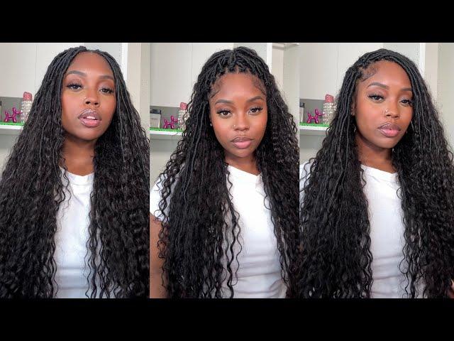 HUMAN HAIR BOHO LOCS THAT LOOK LIKE INDIVIDUALS  fast and easy crochet method | Lock Braids