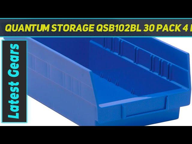 Quantum Storage QSB102BL 30 Pack 4" Hanging - Review 2023