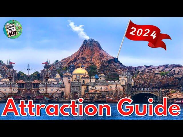 Tokyo DisneySea ATTRACTION GUIDE - SPRING 2024 - All Rides & Shows - Tokyo Disney Resort, JAPAN