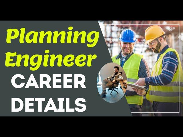 How you can Join Planning Engineer Career| Planning Engineer CV and  Career Guide | Engr Waqas Ahmed