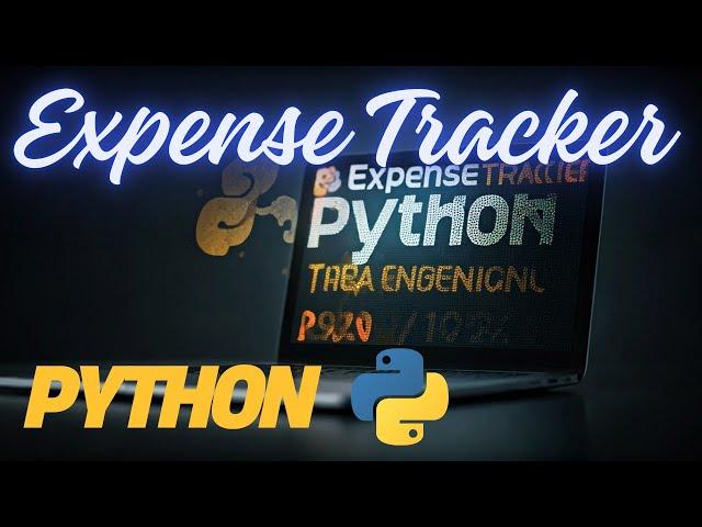 Build a Practical Python Expense Tracker project (Python for beginner Tutorial)