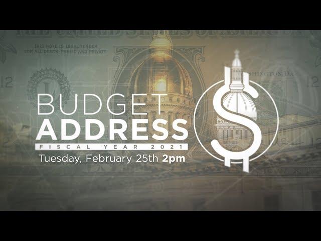 NJTV News Special Report: 2021 Budget Address