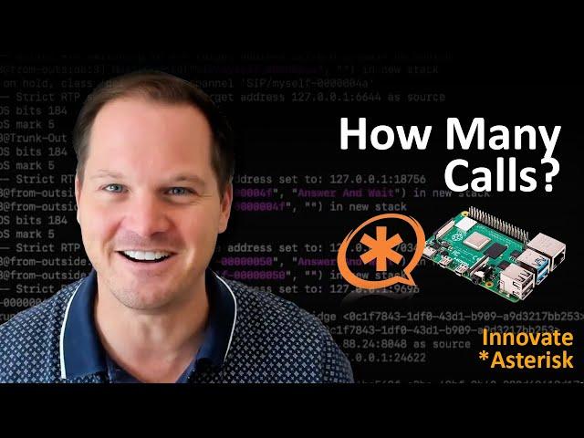 How Many Calls on Raspberry Pi with Asterisk PBX?