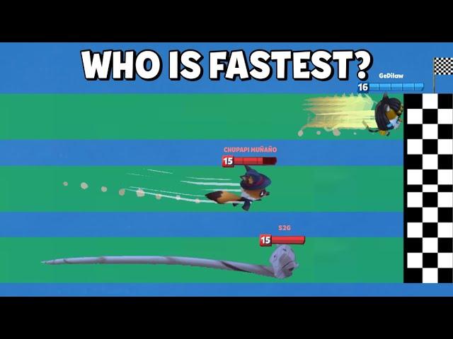 WHO IS THE FASTEST CHARACTER IN ZOOBA? JUNGLE MARATHON