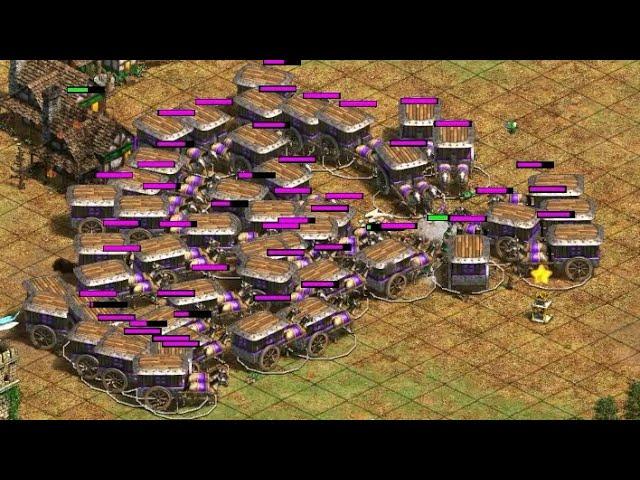 Koreans (Arena) 26 minutes 30 War Wagon Fast Castle build order tutorial