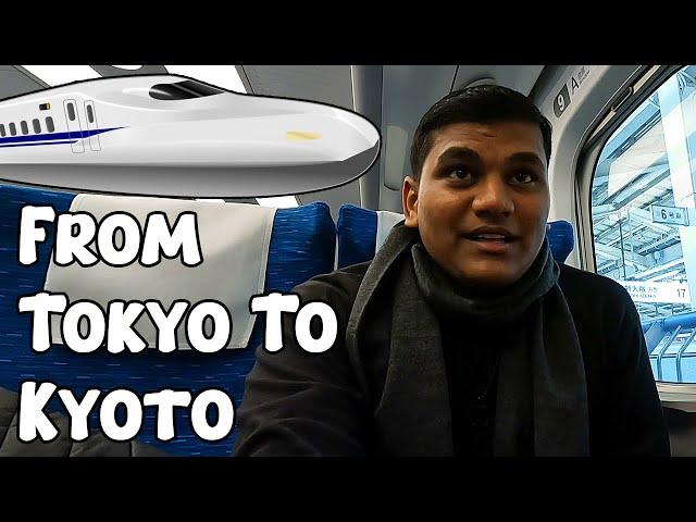 From Tokyo to Kyoto 445 km ride by Bullet Train (Day 8)