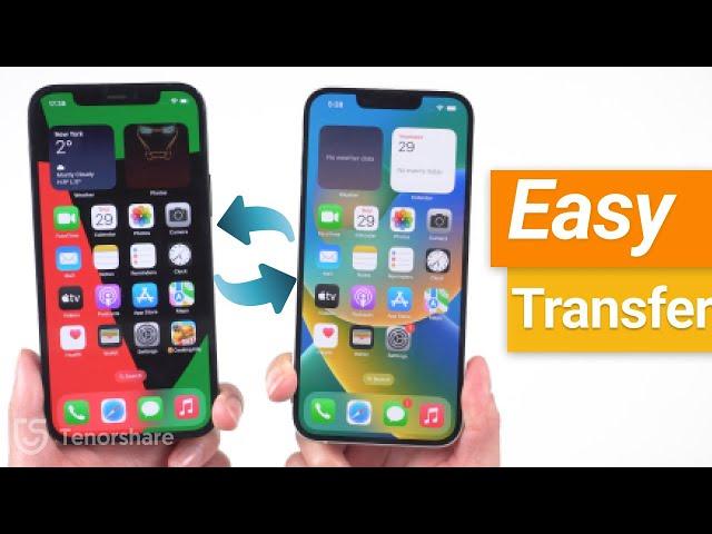 [2 Ways] How to Transfer Data from iPhone to iPhone - 2025