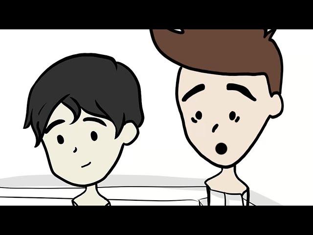 gay cruising at a korean spa (animated)