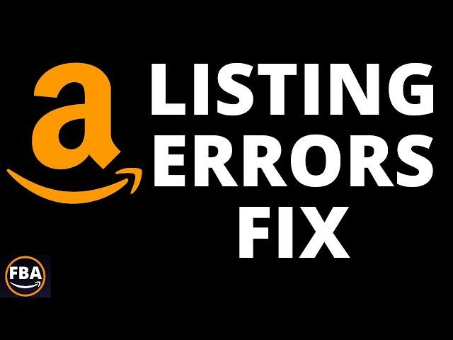 Amazon Product Listing ERROR (Brand Registry Hack - EASY FIX!)