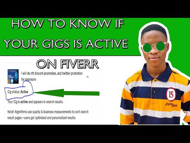 How To Check If Your Gig Is Active On Fiverr And Appear In Search Engine #fiverr #fiverrtips