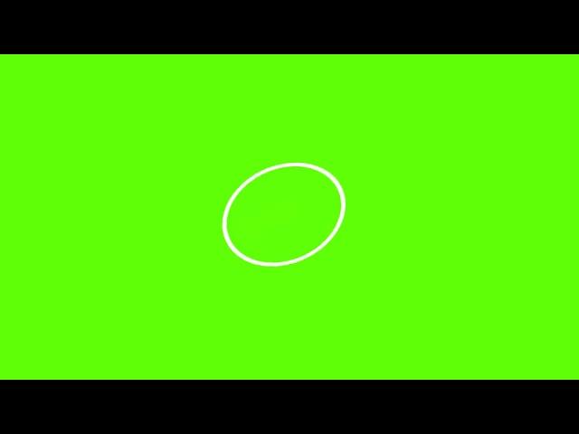 Animated circle green screen animation[GS Animation