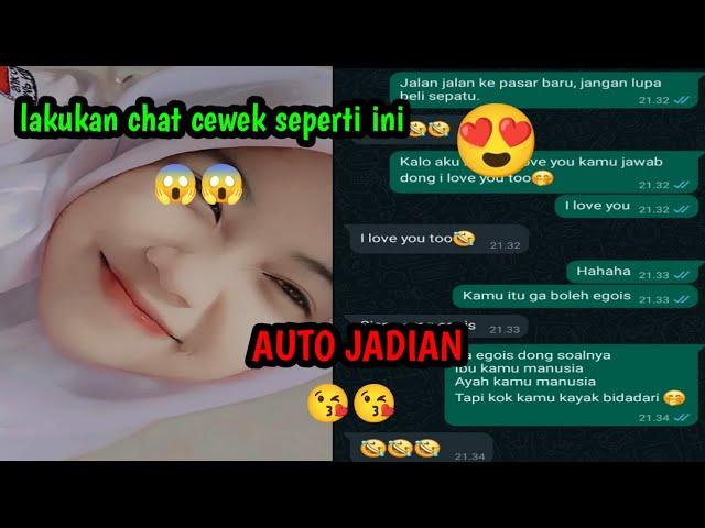 BIKIN CEWEK CUEK BAPER KETAWA BAHAGIA CHAT DI WA(auto jadian).