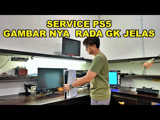 SERVICE PS5 FAT, GAMBAR KADANG ADA, KADANG HILANG