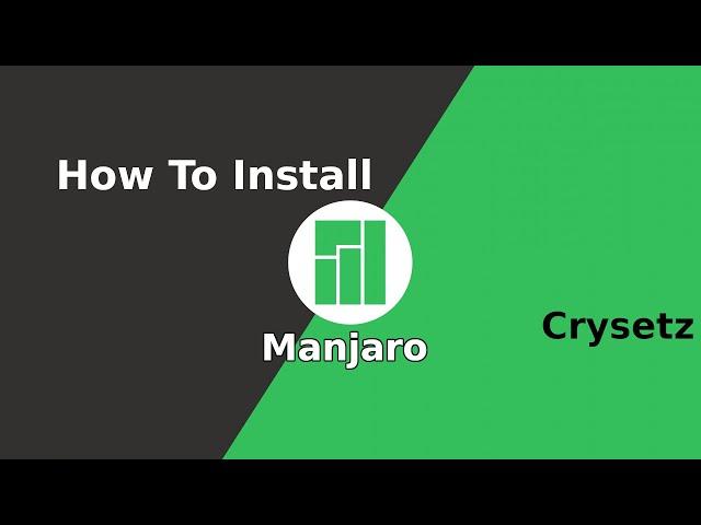 Manjaro Boot Stick erstellen und Linux einfach installieren - EFI/Legacy - How To install Manjaro