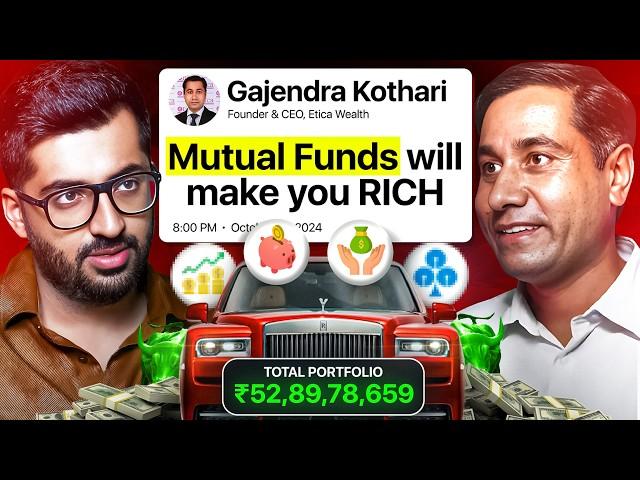 Mutual Fund MASTERCLASS: 2500 Cr Manager Reveals Wealth Secrets and Investing Basics