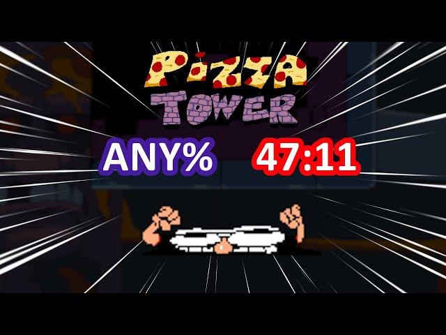 Pizza Tower Any% Unrestricted Speedrun - 47:11 (FWR)