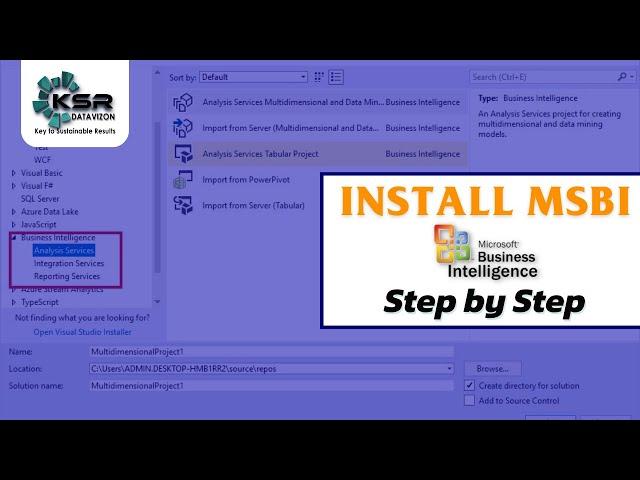 Learn MSBI Step By Step Installation & Requirements | Desktop Specifications | SQL | MSBI | KSR