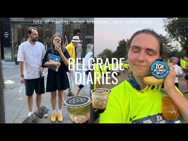 Belgrade diaries I having a minor breakdown, Belgrade Marathon 10K run