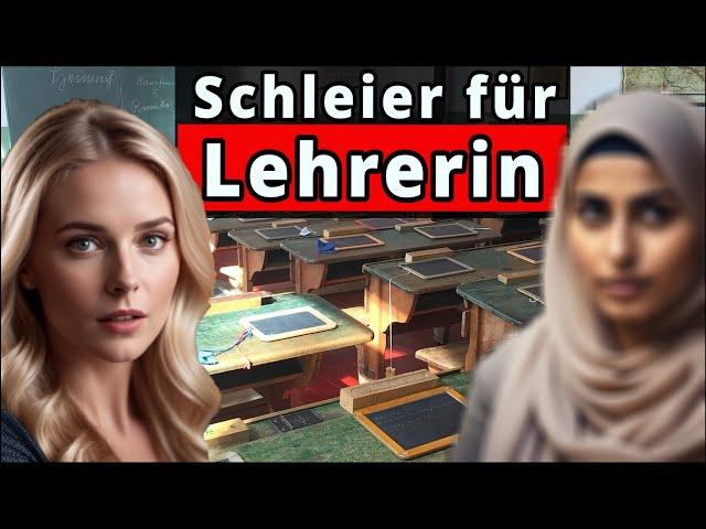 Lehrerin bekommt Burka zum Elternsprechtag