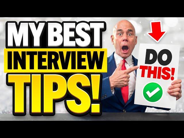 JOB INTERVIEW TIPS! (11 EXPERT TIPS to ACE Your Next JOB INTERVIEW!) Best Interview Preparation!