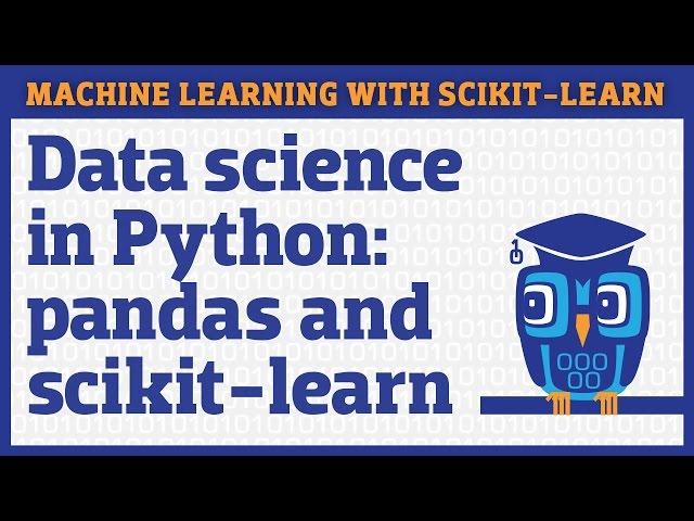 Data science in Python: pandas, seaborn, scikit-learn