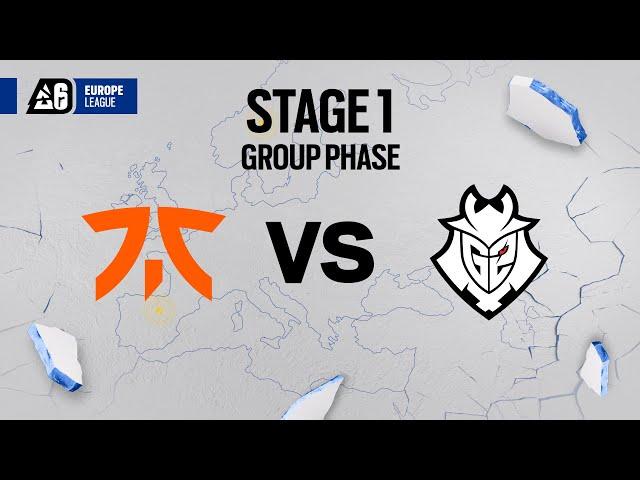 Fnatic vs. G2 Esports // Europe League Stage 1 - Day 1 // 2024