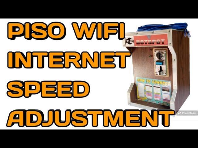 PAANO PALAKASIN ANG INTERNET SPEED NG PISO WIFI /PinoyTV