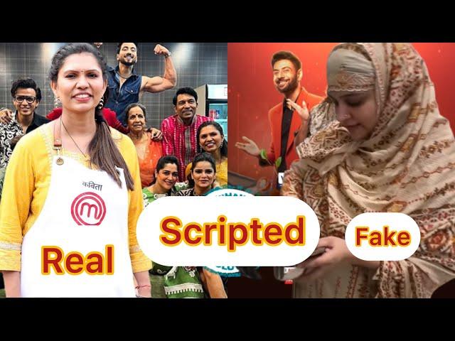 Celebrity Masterchef scripted show exposed with proofs || Fake homecook vs Real homecook #nehafaizi