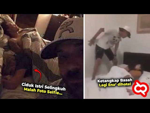 Istri Lagi Asik Begituan Bareng Selingkuhan, Suami Tiba" Dobrak Pintu! Liat Sendiri Endingnya..