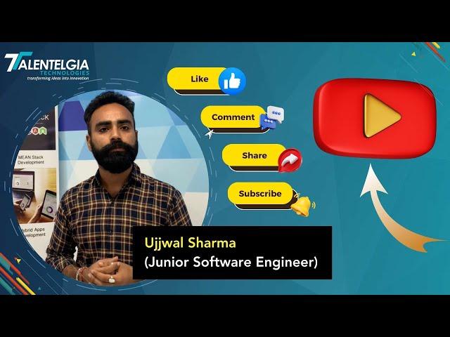 Ujjwal Sharma's Growth at Talentelgia