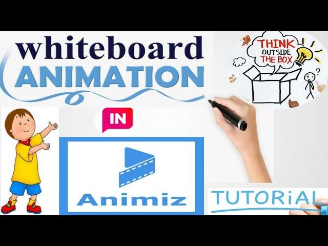 Whiteboard Animation in Animiz|||Tutorial Animiz step by step