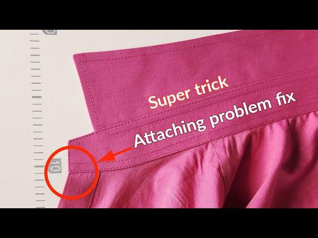 shirt collar attaching for super method | collar attached to shirt problem fixed ||