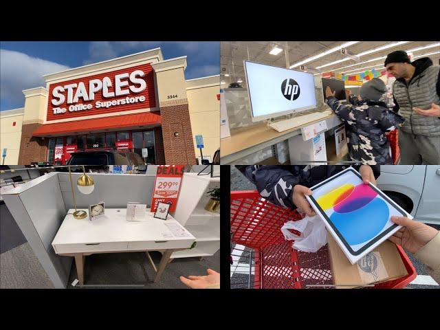 Обзор офисного магазина Staples/Подарок Новому Году/Закупка на $730